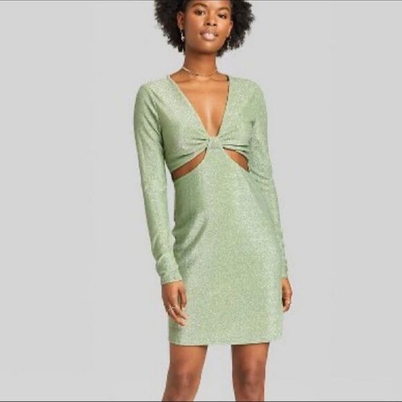 NWT Wild Fable Cut-out Bodycon dress - Picture 1 of 6